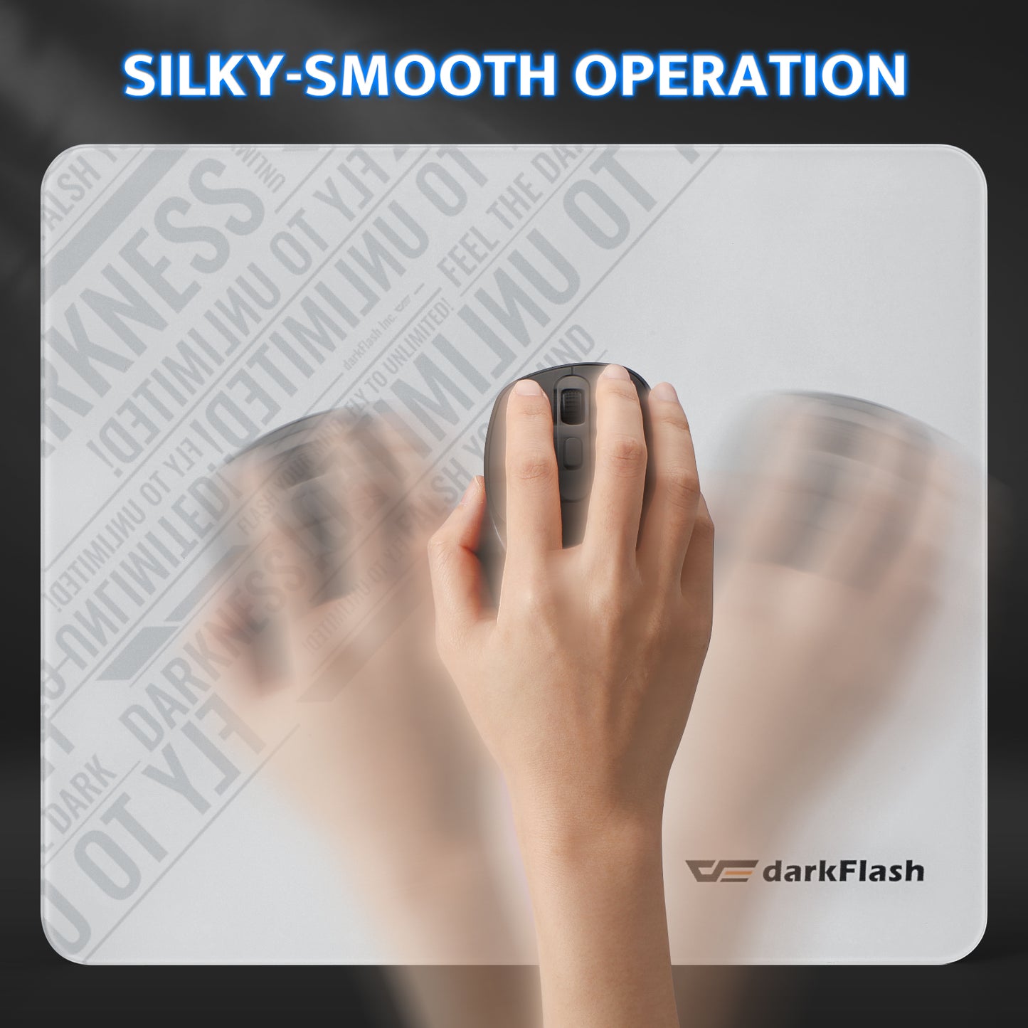 DMP300 Glass Mouse Pad