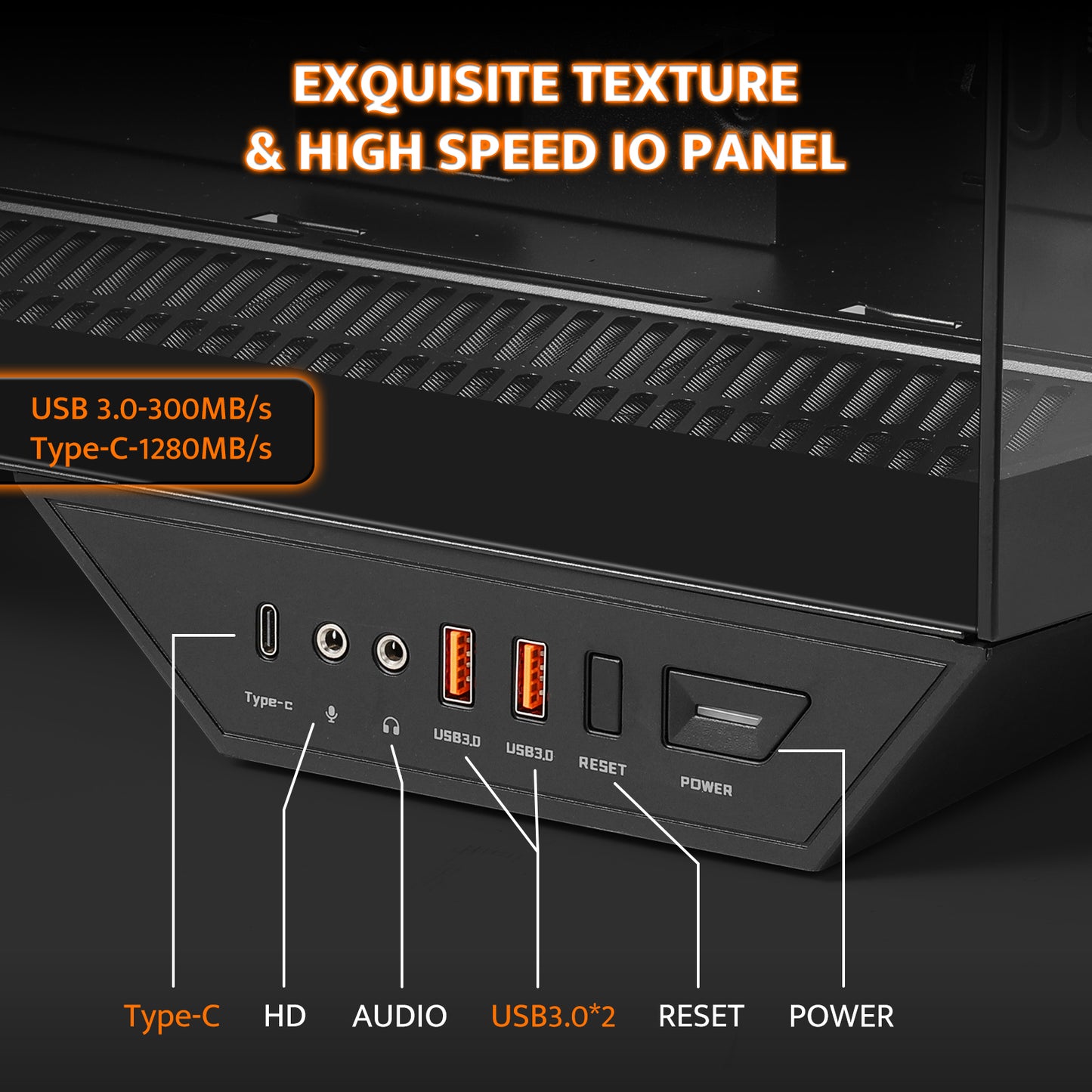 DY470 Full-Tower ATX Gaming PC Case