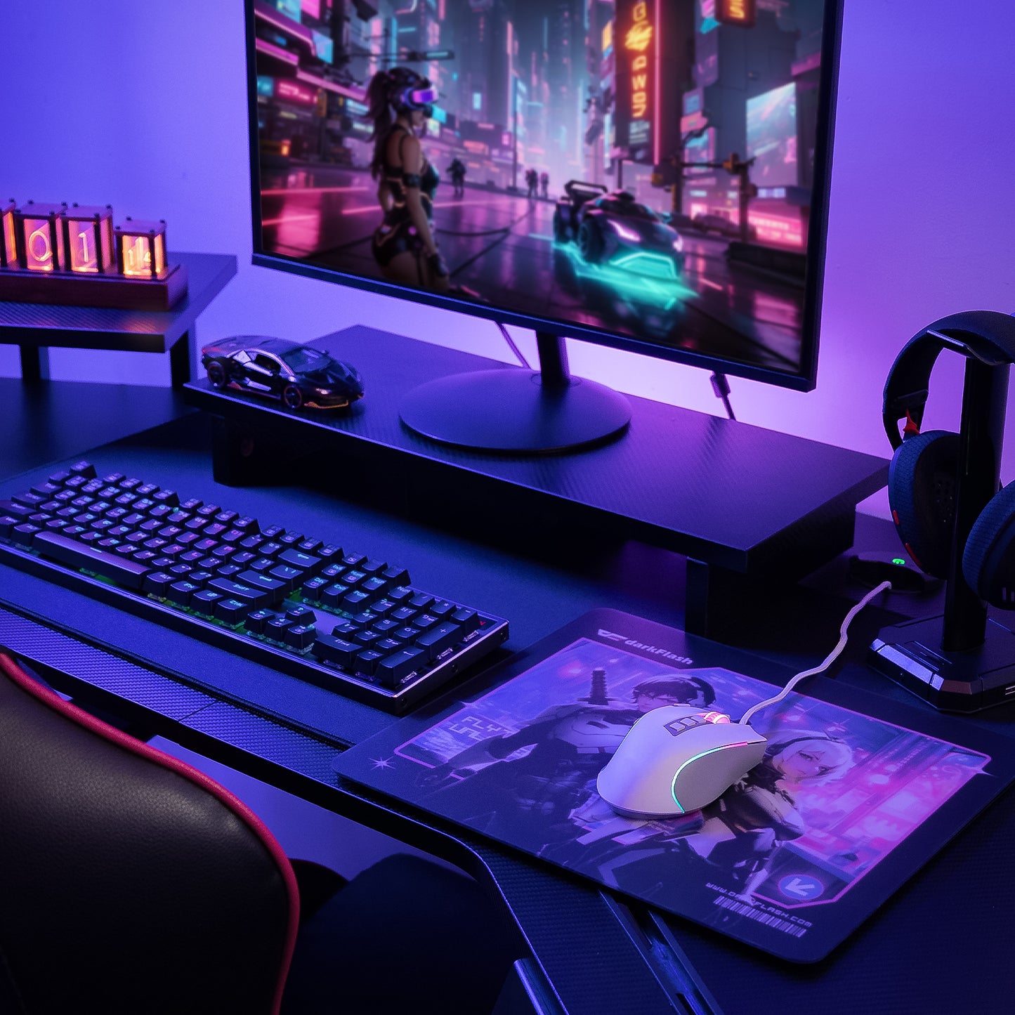 DMP350 Glass Mouse Pad