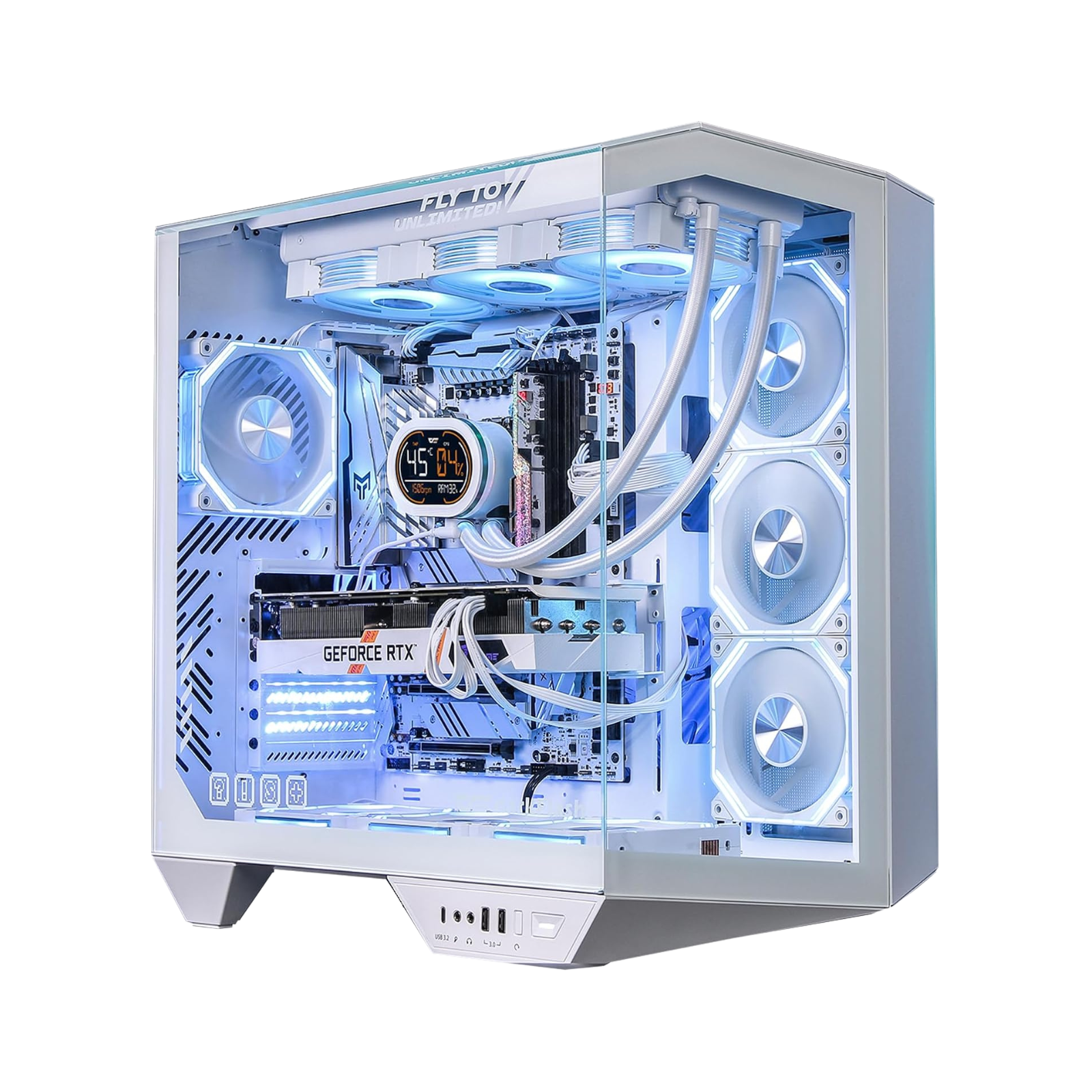 DY470 Full-Tower ATX Gaming PC Case