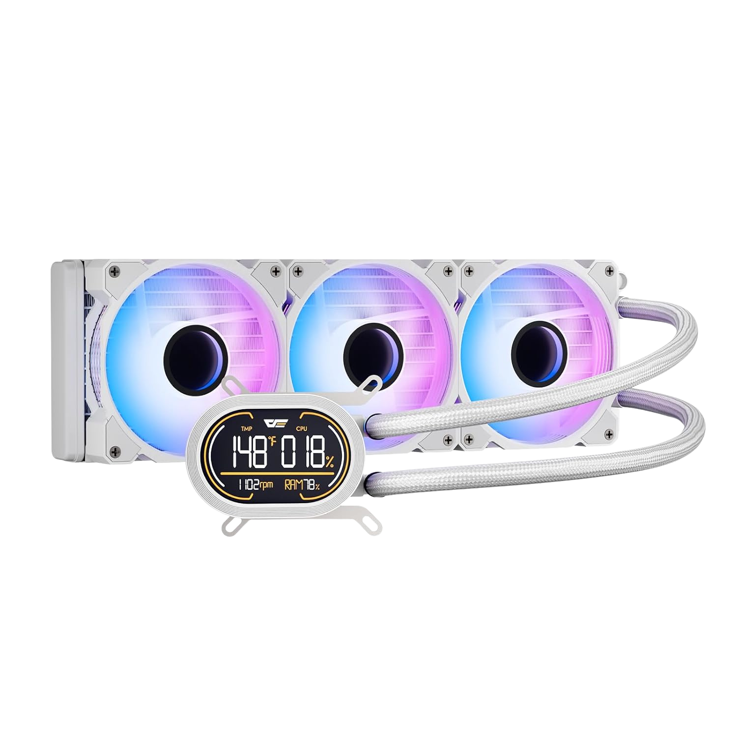 DH360D V1.2 Liquid CPU Cooler with Display