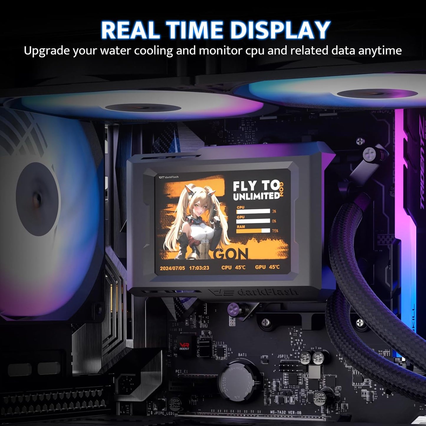 3.5in AIO Display Screen Upgrade Kit LCD Screen