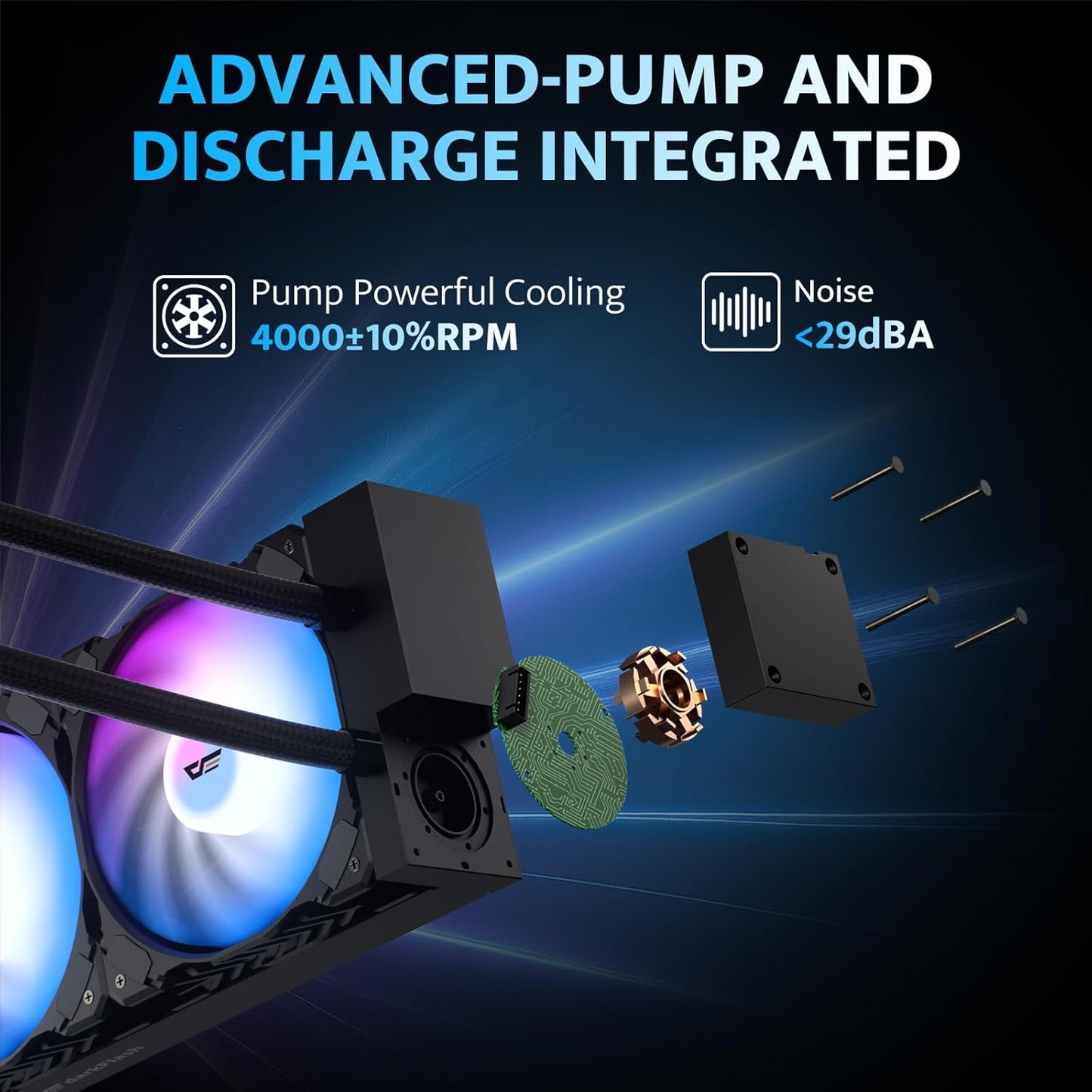 advanced-pump and discharge integrated