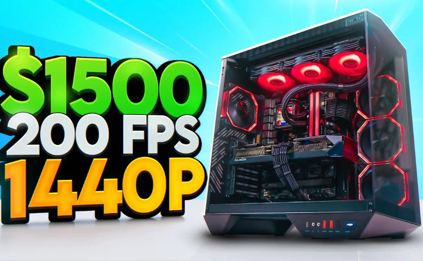 High-performance gaming computer case by TechSource