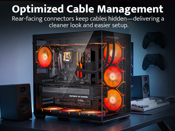 darkFlash C280 Review: A Premium Panoramic E-ATX Case Built for Modern High-End PC Builds