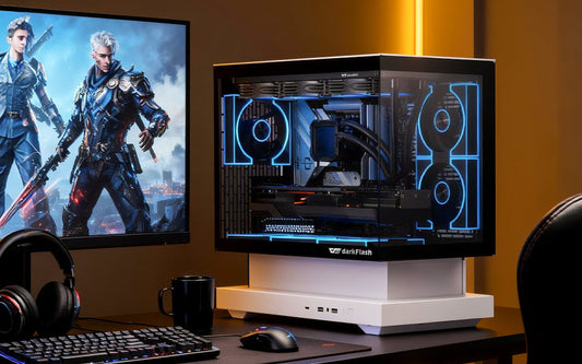 Introducing the darkFlash Floatron F1: A Floating Showcase for Your PC Build