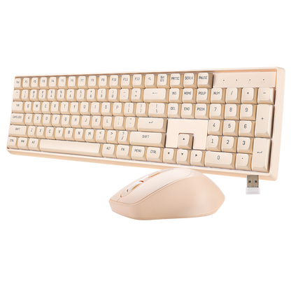 GK104 Wireless Mechanical Keyboard and Mouse Combo