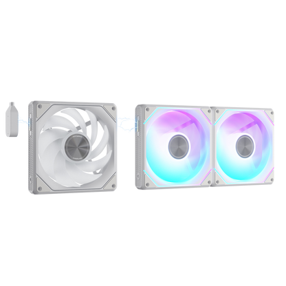 G24 Magnetic ARGB Case Fans (120mm)