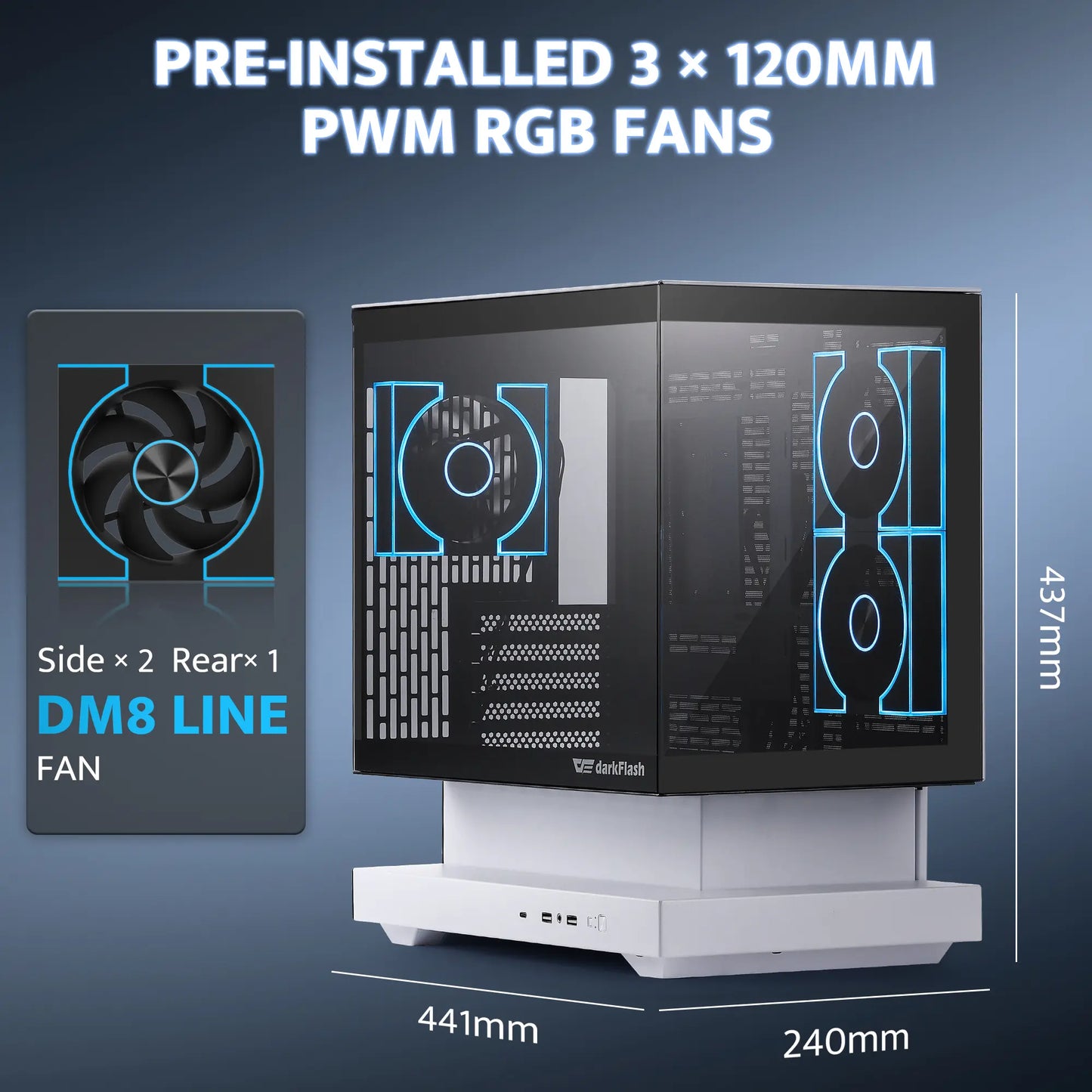FLOATRON F1 Micro ATX PC Case