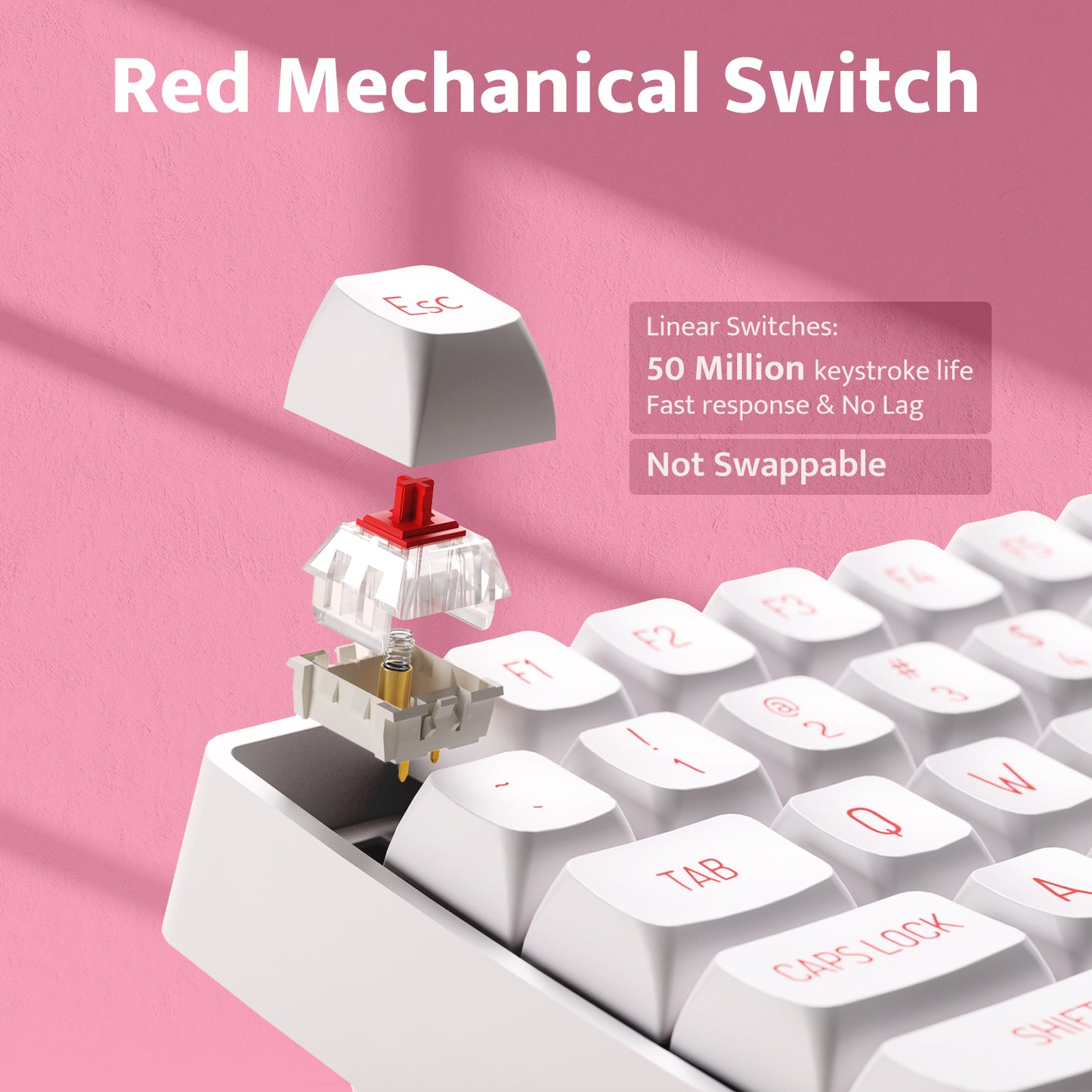 GK104 Wireless Mechanical Keyboard and Mouse Combo