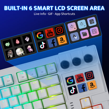 K87PRO TKL Mechanical RGB Gaming Keyboard