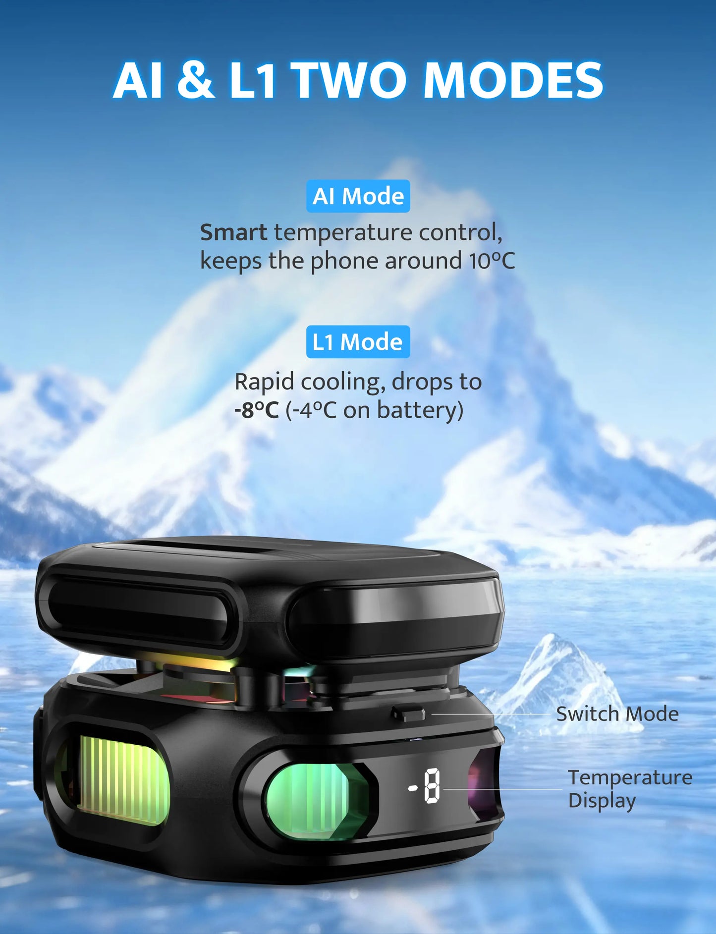 DK-GT Magnetic Cell Phone Cooler