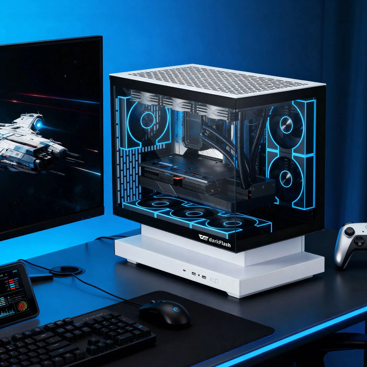 Flotherm Computer Case FLOATRON F1 M-ATX PC Case | darkFlash – darkFlash Official