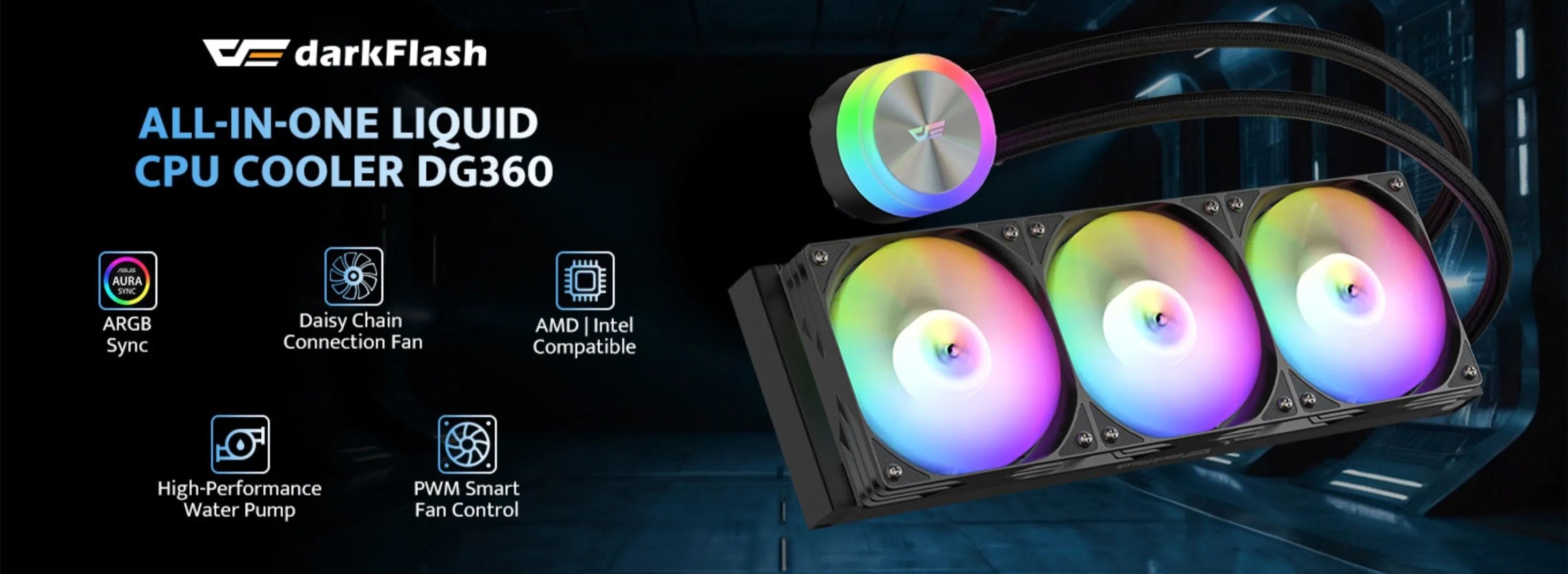 DG360 All-in-one Liquid CPU Cooler