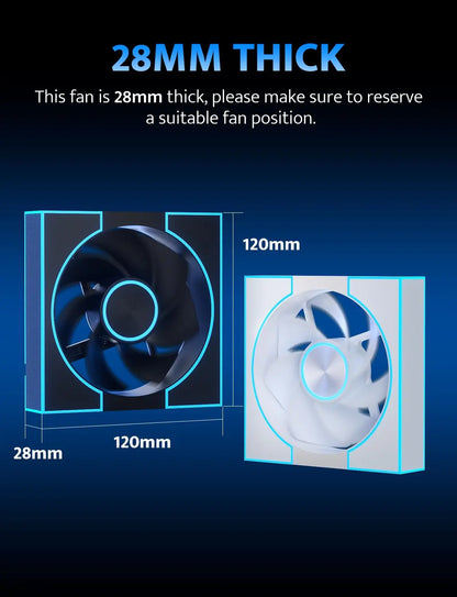 DM8 LINE ARGB PC Case Reverse Fans