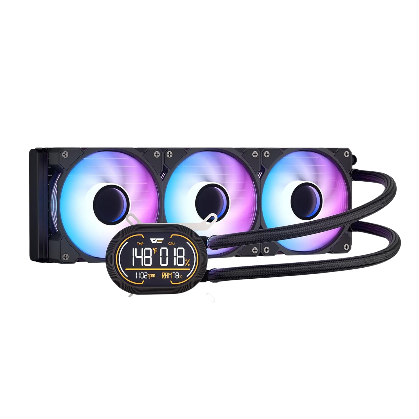 DH360D V1.2 Liquid CPU Cooler with Display