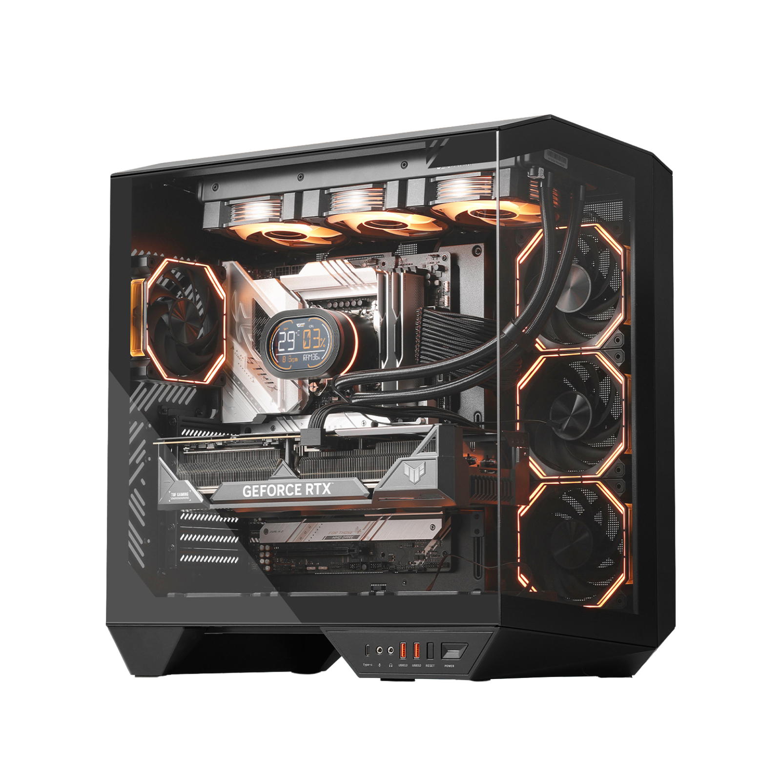 DY470 Full-Tower ATX Gaming PC Case