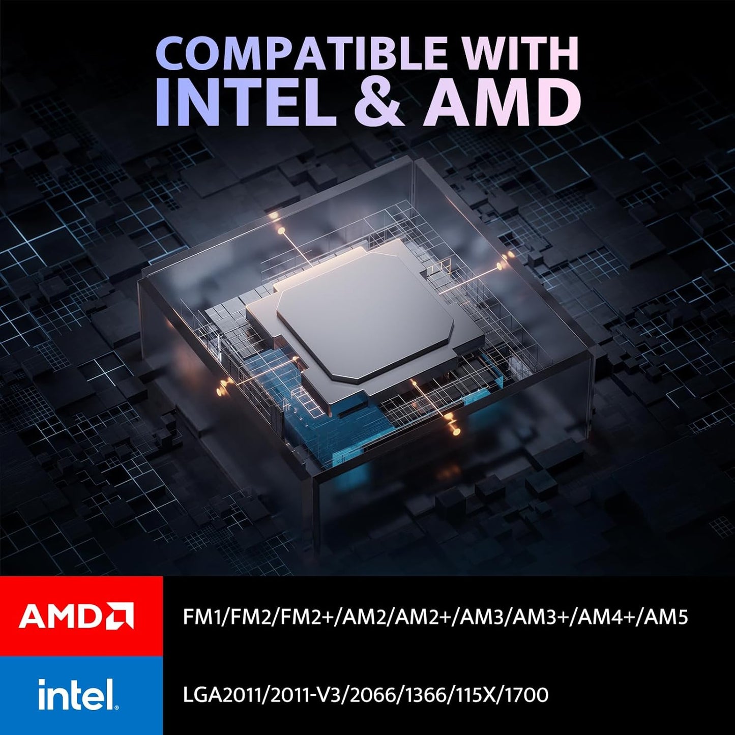 DH360D V1.2 Liquid CPU Cooler with Display