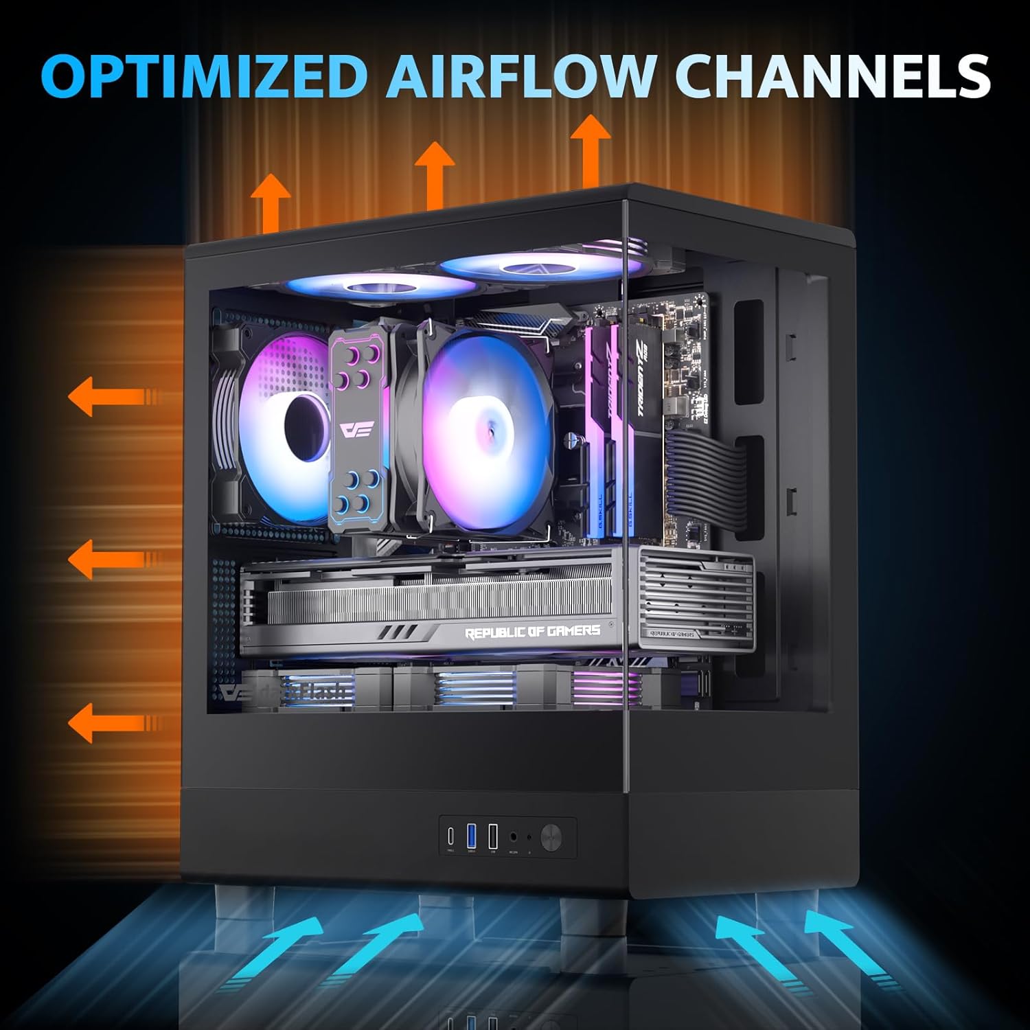 DB330M Micro ATX PC Case