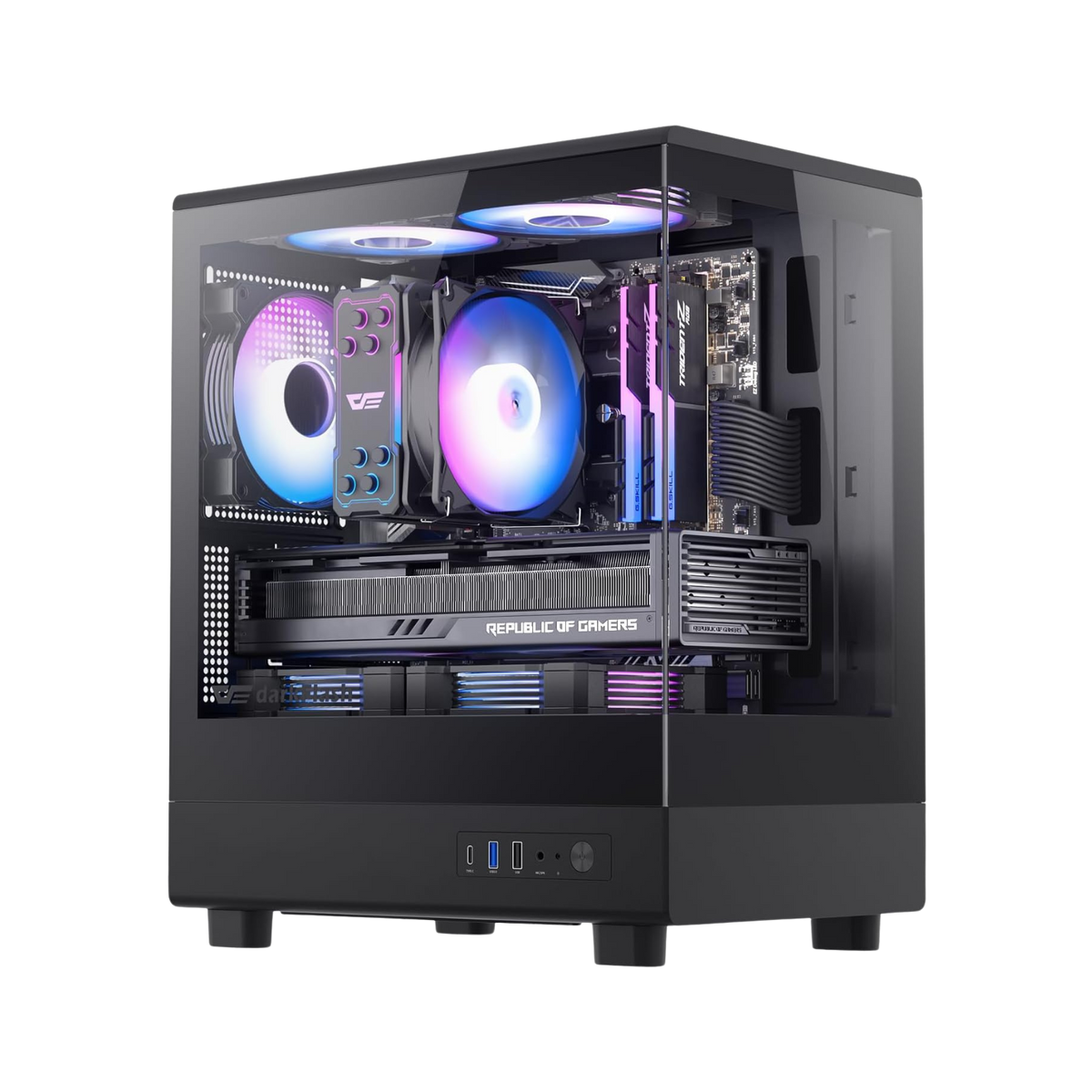 Flotherm Computer Case FLOATRON F1 M-ATX PC Case | darkFlash – darkFlash Official