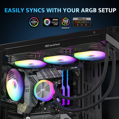 easily syncs with your argb setup