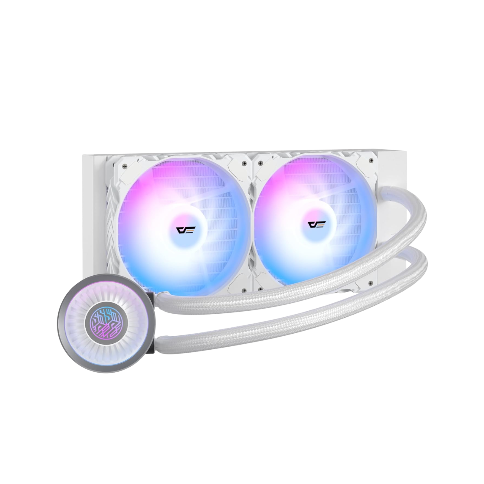 DN240A AIO CPU Liquid Cooler-white