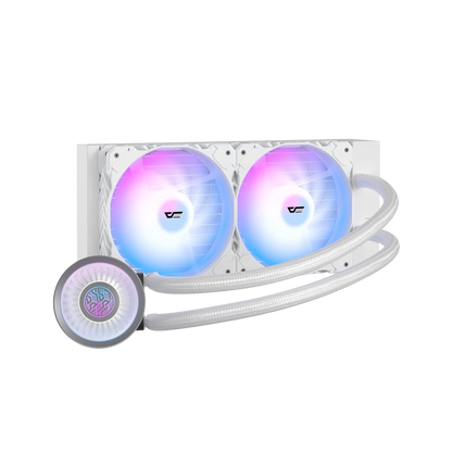 DN240A AIO CPU Liquid Cooler-white