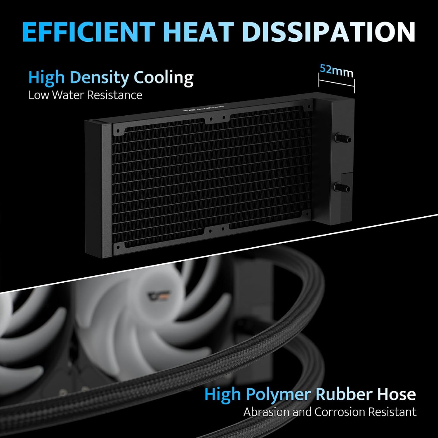efficient heat dissipation