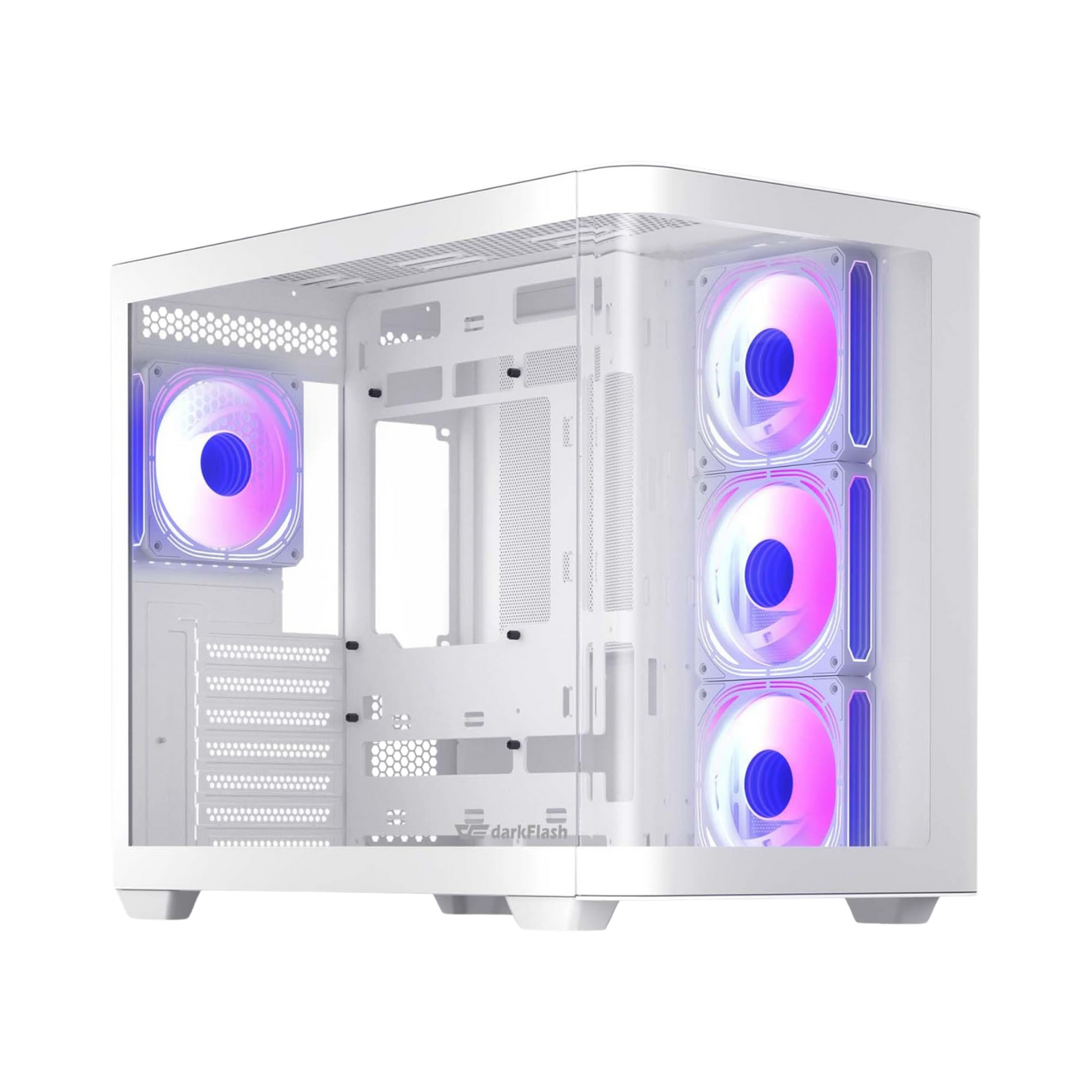 DPW90 ATX Mid-Tower Gaming PC Case-white