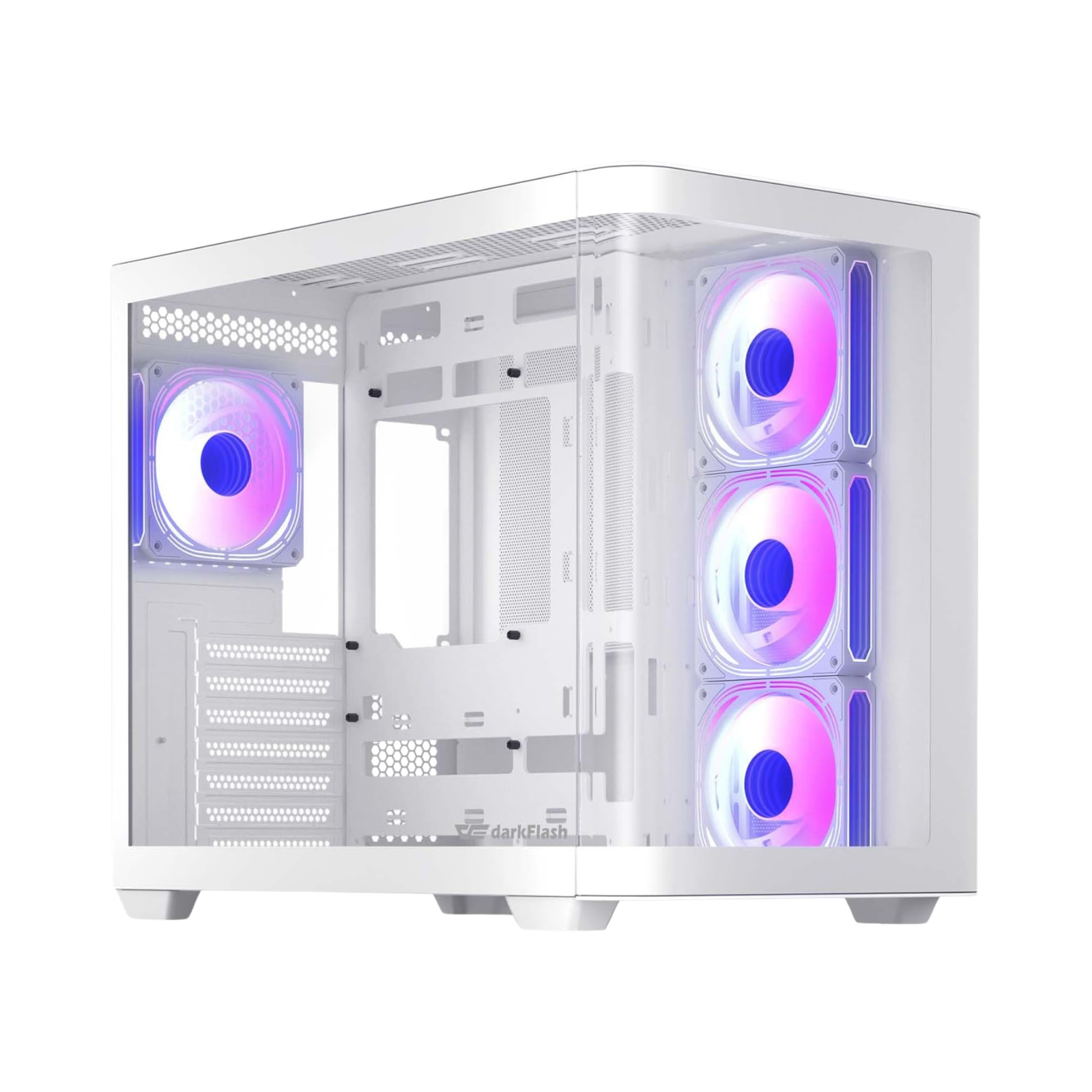 DPW90 ATX Mid-Tower Gaming PC Case-white