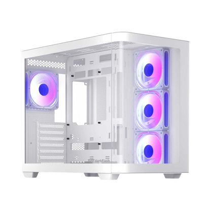 DPW90 ATX Mid-Tower Gaming PC Case-white