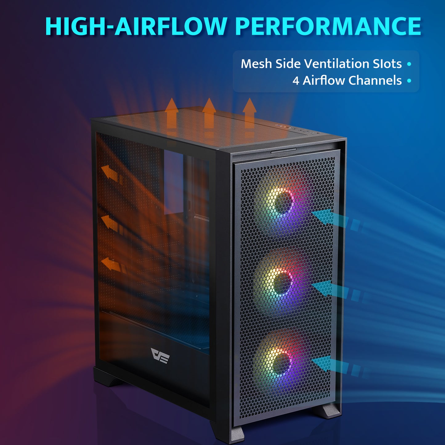 DRX70 ATX Mid-Tower Gaming PC Case-3