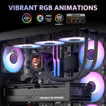 Dv Cpu DV360S Liquid CPU Cooler with LCD Screen | darkFlash – darkFlash Official