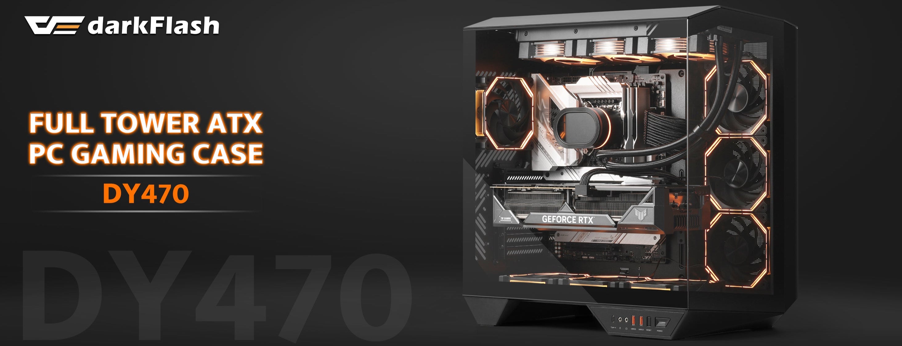 DY470 Full-Tower ATX Gaming PC Case-10
