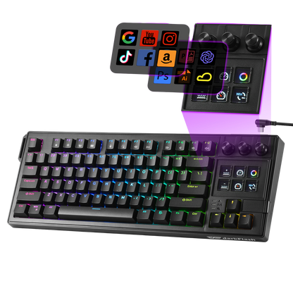 K87PRO TKL Mechanical RGB Gaming Keyboard