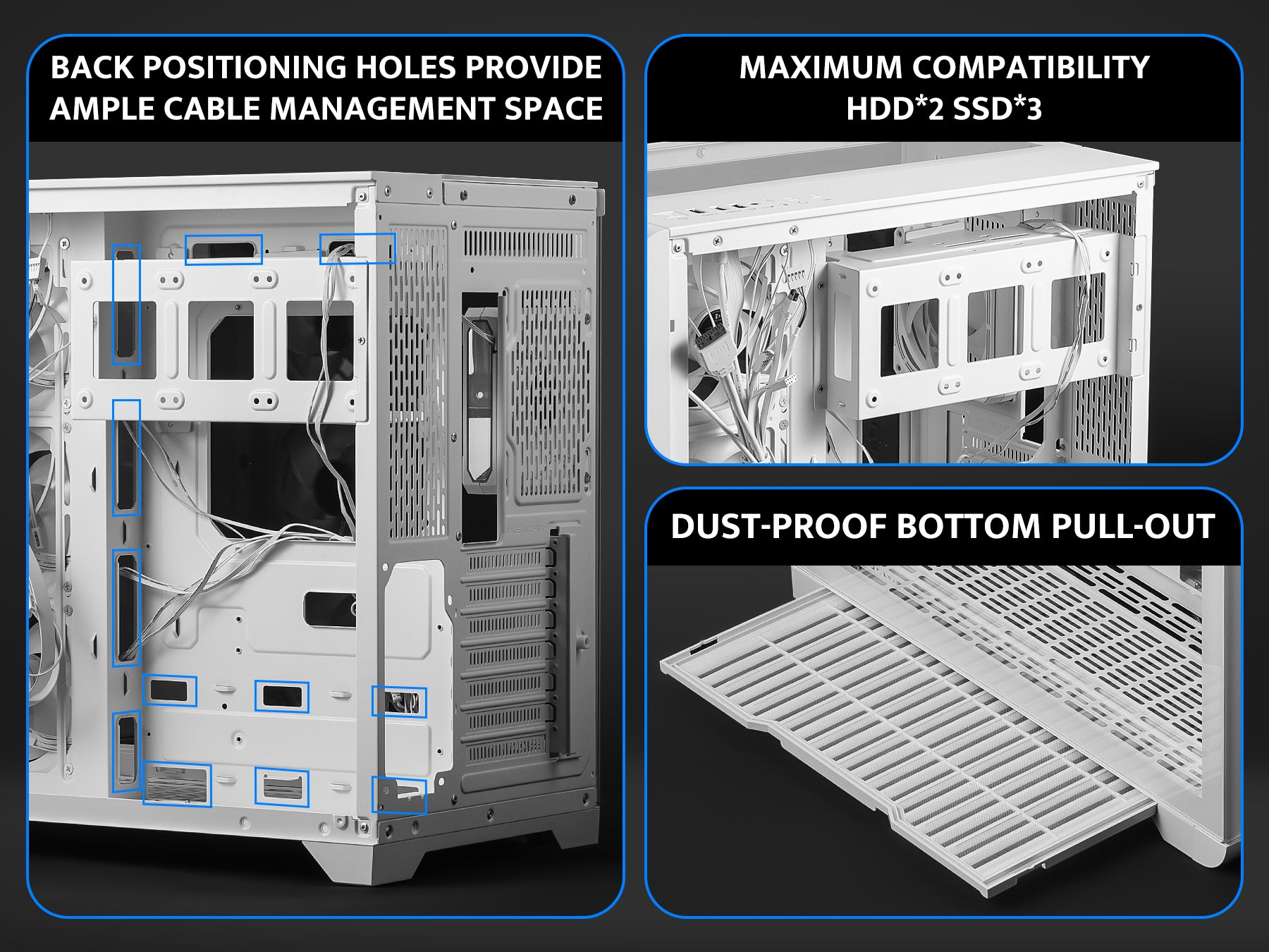 L280M Micro-ATX PC Case with Screen