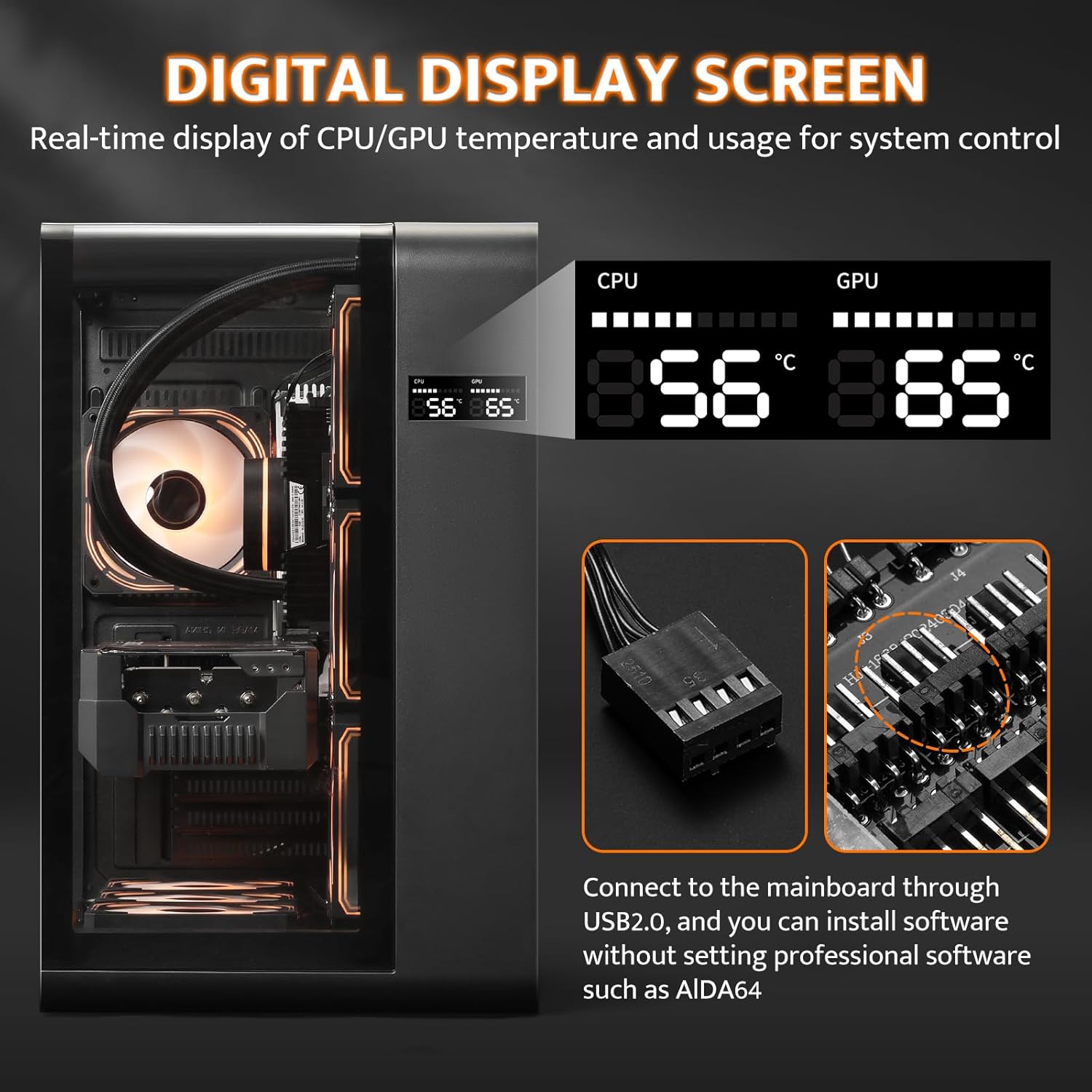 digital display screen